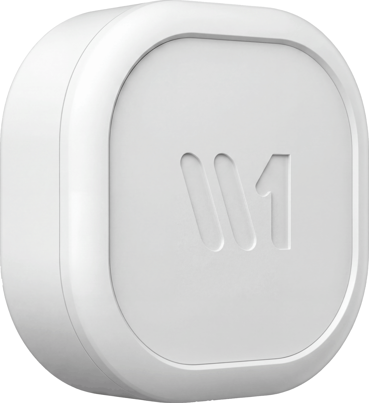 The Welfare One sensor, shown at three-quarter angle.